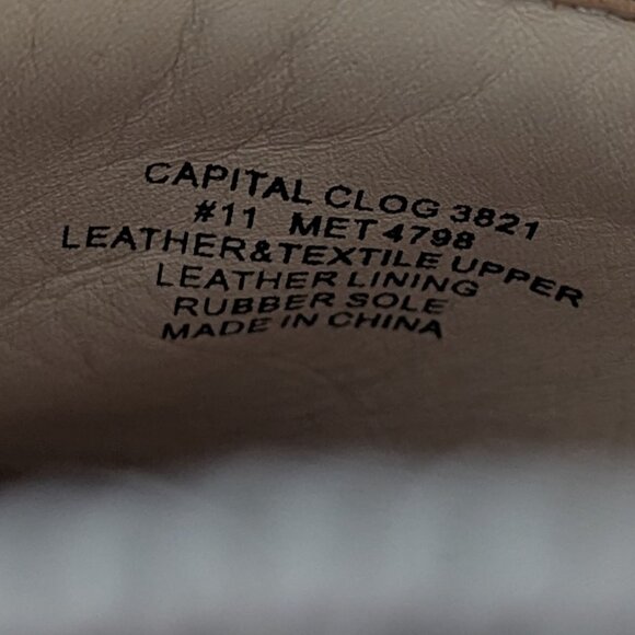 ABEO Women's Capital Clog Platform Orthotic Versatile Comfort Leather Tan 11 - Picture 10 of 10